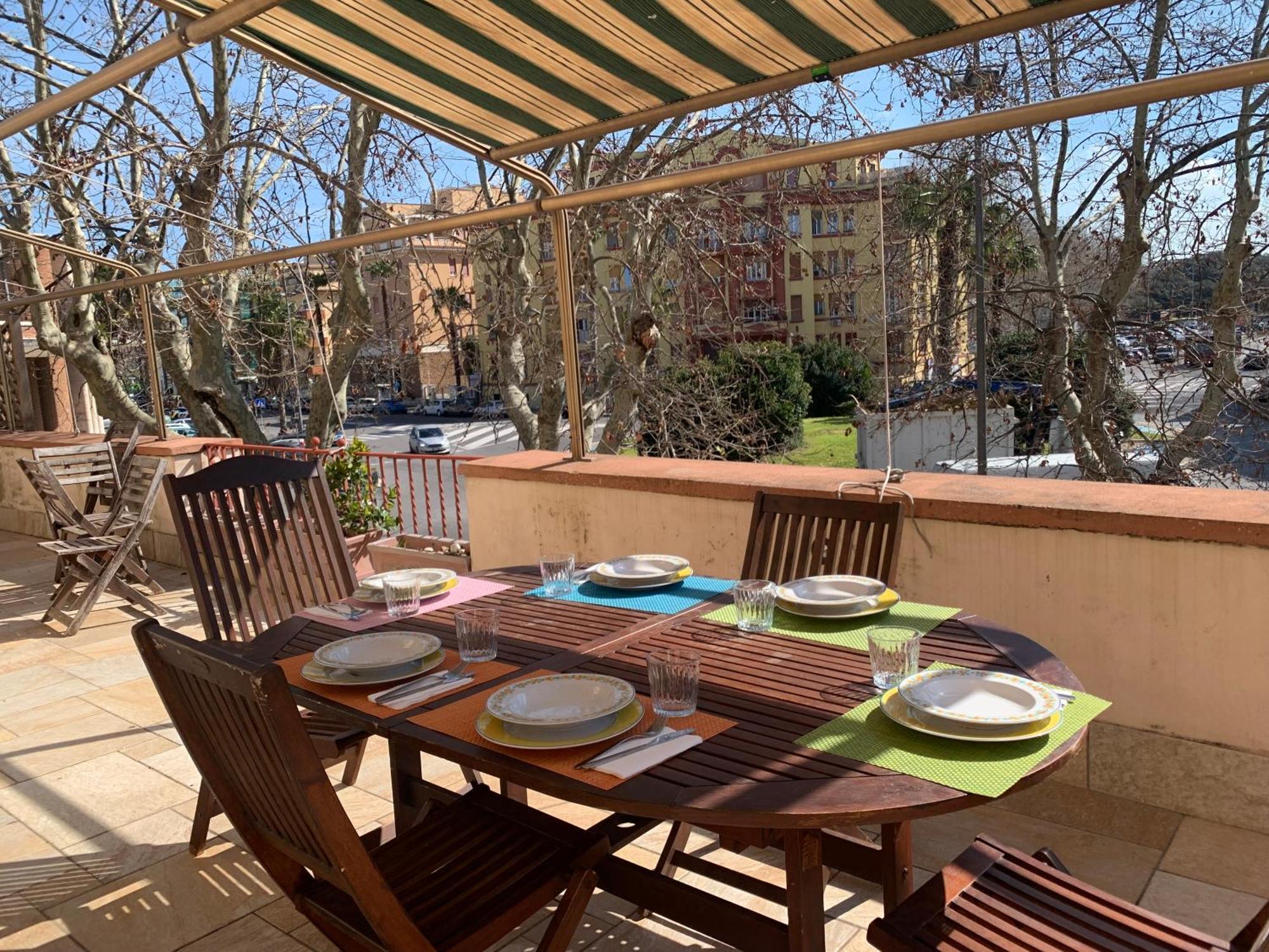 La Tua Casa Nel Centro Di Ostia Βίλα Εξωτερικό φωτογραφία